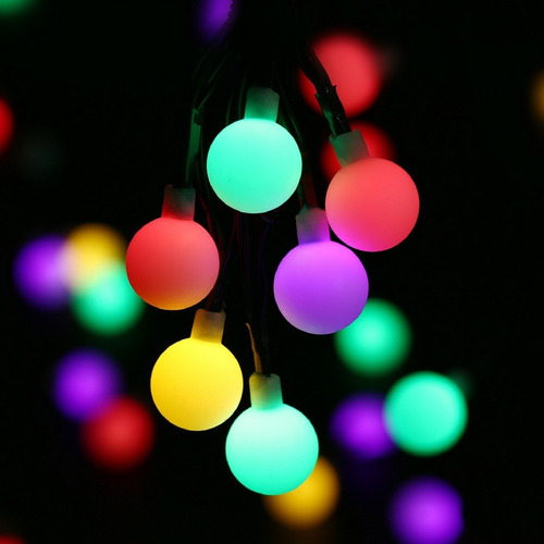 Luz Decoración Navidad Bolitas (300)