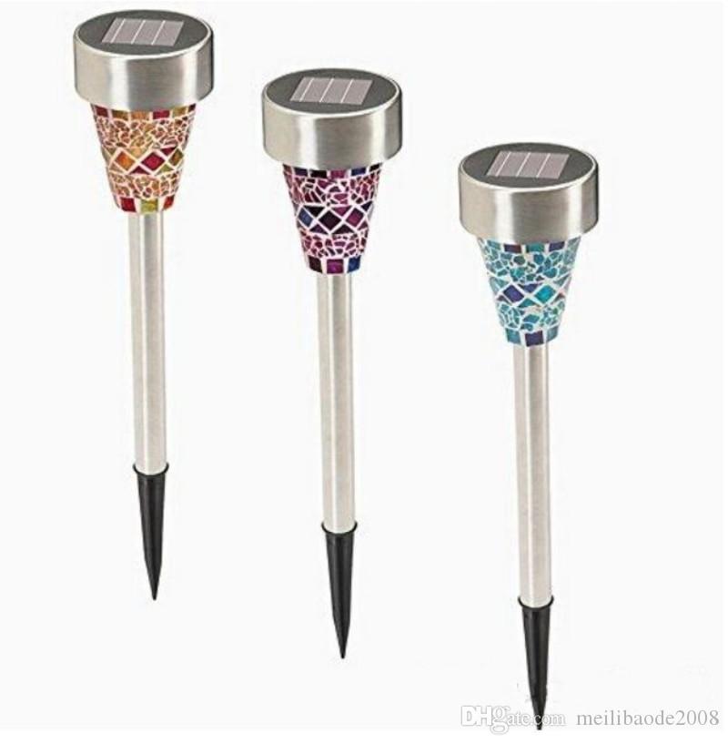 [SYB013 (all)] Jardin solar plastic 1 LED mosaico (6)