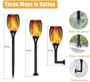 Jardin solar plastico tipo flama (copia)