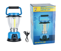 Portable solar quinque LED, recargable