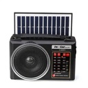Radio Solar AM-FM, USB-BLUETOOTH ISOLAR NEGRO