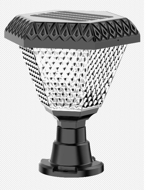 Garden solar wall light ABS hexagonal Bos Jardin Pared (copia)