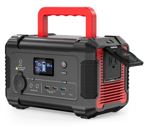 Power Station Solar Rockpals, 200W Carga electrica o solar, 12v o 110v