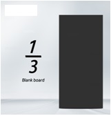[9933] ViVeLUXUR Cubierta en blanco 1/3 Negra