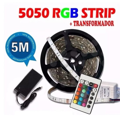 [IP20] KIT Cinta LED RGB 50/50 ip20 KIT RK stripe
