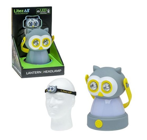[24266] Owl Lantern+Headlamp Combo LA-OWLHL-3- Promier