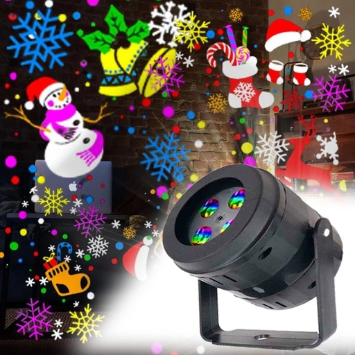 [44226] Luz de navidad holograma 3W, láser