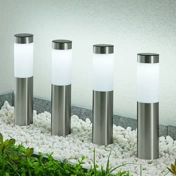 [SYB024] Jardin solar plastic stainless steel decorativo